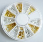 画像1: 丸型スライドケース入りパーツ (1)